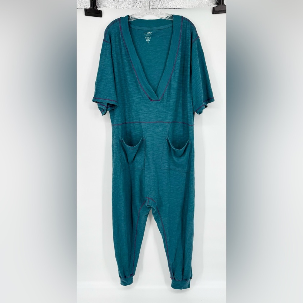 Natural Life Teal Cotton Top - Picture 4 of 11